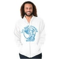 thumbnail image 1 of Mega Man The Blue Bomber Cartoon Unisex Plus Size Zip Hoodie Brisco Brands 2X, 1 of 5