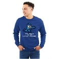 thumbnail image 1 of Mega Man Video Game 8bit Gaming Nerd Unisex Plus Size Long Sleeve Shirt Brisco Brands 3X, 1 of 3