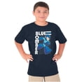 thumbnail image 1 of Mega Man Video Game Blue Bomber Crewneck T Shirts Boy Girl Teen Brisco Brands L, 1 of 6