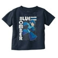 thumbnail image 1 of Mega Man Video Game Blue Bomber Toddler Boy Girl T Shirt Infant Toddler Brisco Brands 12M, 1 of 6