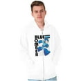 thumbnail image 1 of Mega Man Video Game Blue Bomber Zip Up Hoodie Men's Women's Brisco Brands S, 1 of 6