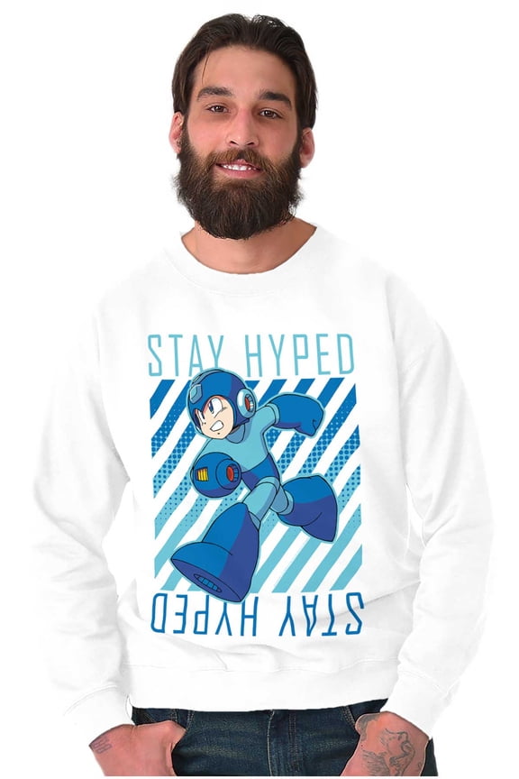 Video Game Stay Hyped Sweatshirt for Men or Women Brisco Brands X