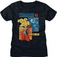 thumbnail image 1 of Mega Man Vs Protoman Navy Ladies S/S Tshirt M, 1 of 2