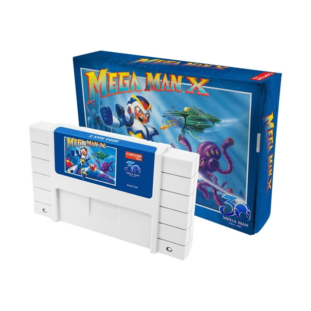 Mega Man X 30th Anniversary Classic Cartridge Snes