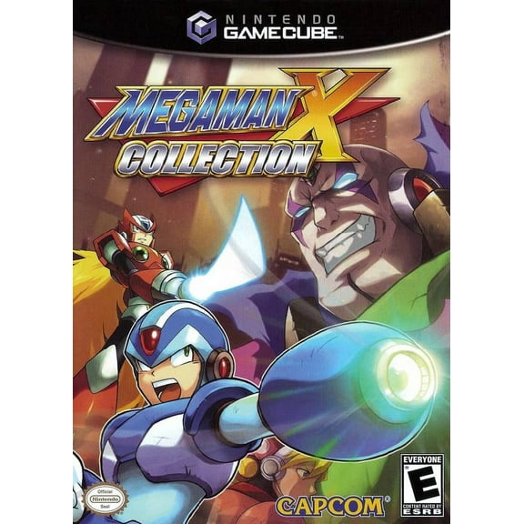 Restored Mega Man X Collection, by Capcom for Nintendo GameCube, Action & Adventure, 1 Player, Parental Controls