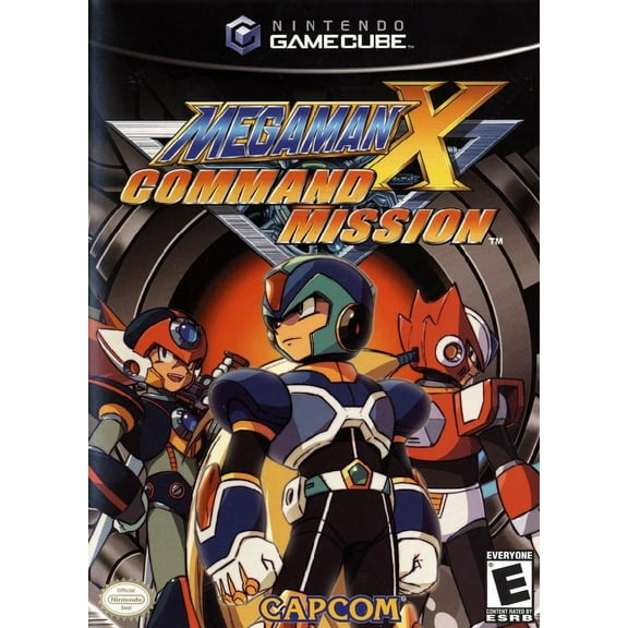 Restored Mega Man X: Command Mission Nintendo GameCube RPG Action Adventure