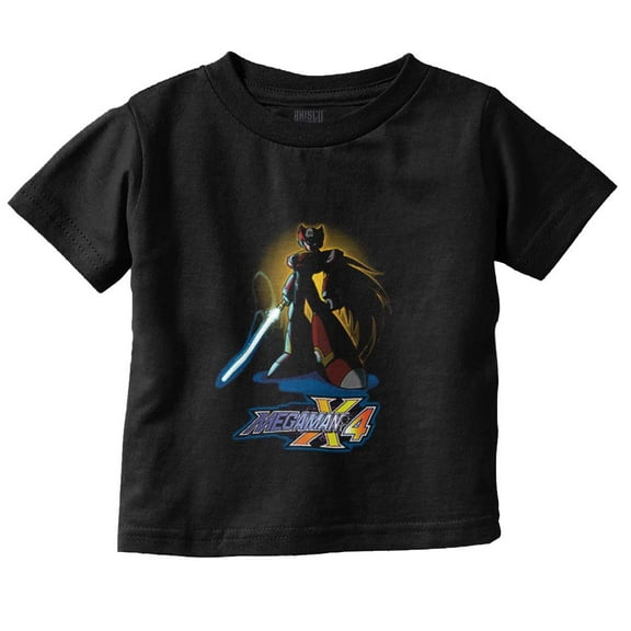 Mega Man X4 Z-Saber Video Game Toddler Boy Girl T Shirt Infant Toddler Brisco Brands 3T