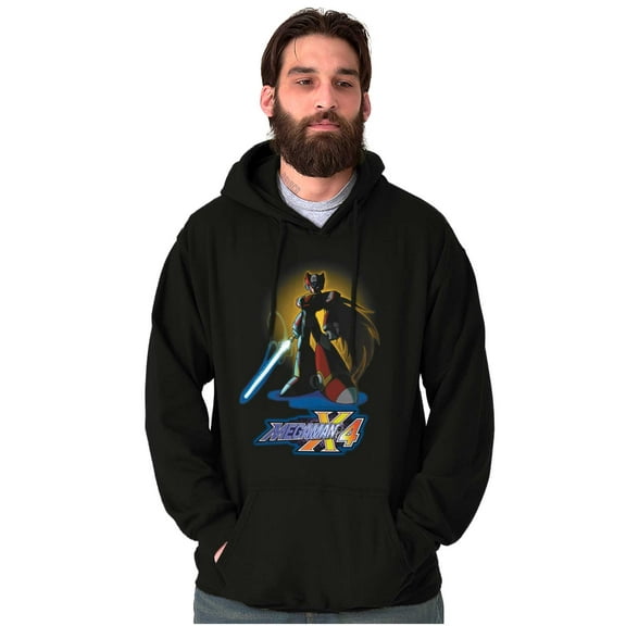 Mega Man X4 Zero Blade Z-Saber Hoodie Sweatshirt Women Men Brisco Brands L