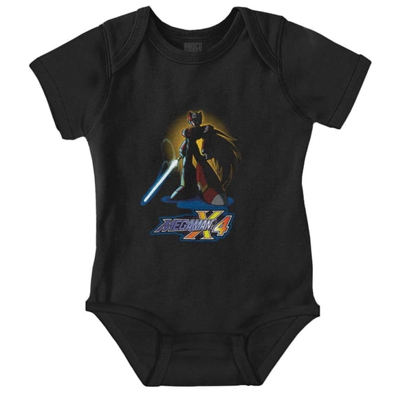 Mega Man X4 Zero Blade Z-Saber Romper Boys or Girls Infant Baby Brisco Brands NB