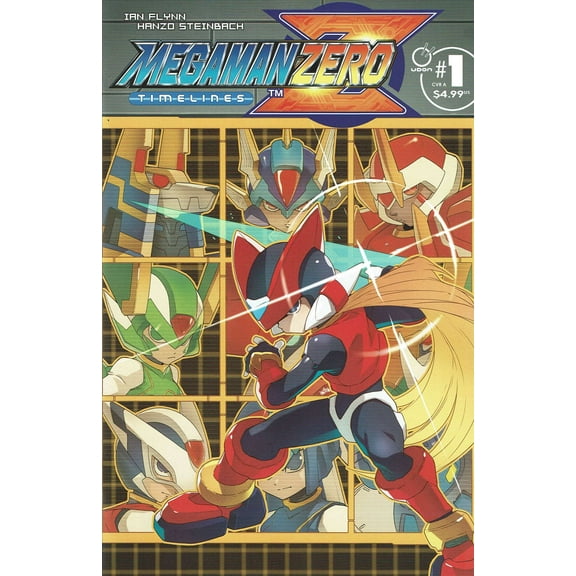 Mega Man Zero Timelines #1A VF ; Udon Comic Book