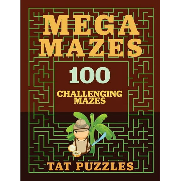Mega Mazes, (Paperback)