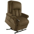 thumbnail image 1 of Mega Motion Recliner with USB Port and Chaise Pad in Grey, 1 of 1