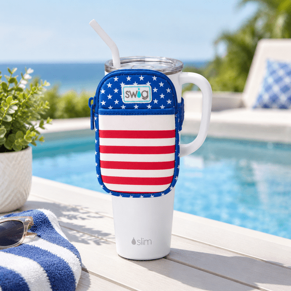 Mega Mug Pouch Water Bottle Bag With Adjustable Sfanny Pack Zippered Phone Pocket Holds Travel Bottles Tumbler Accessories