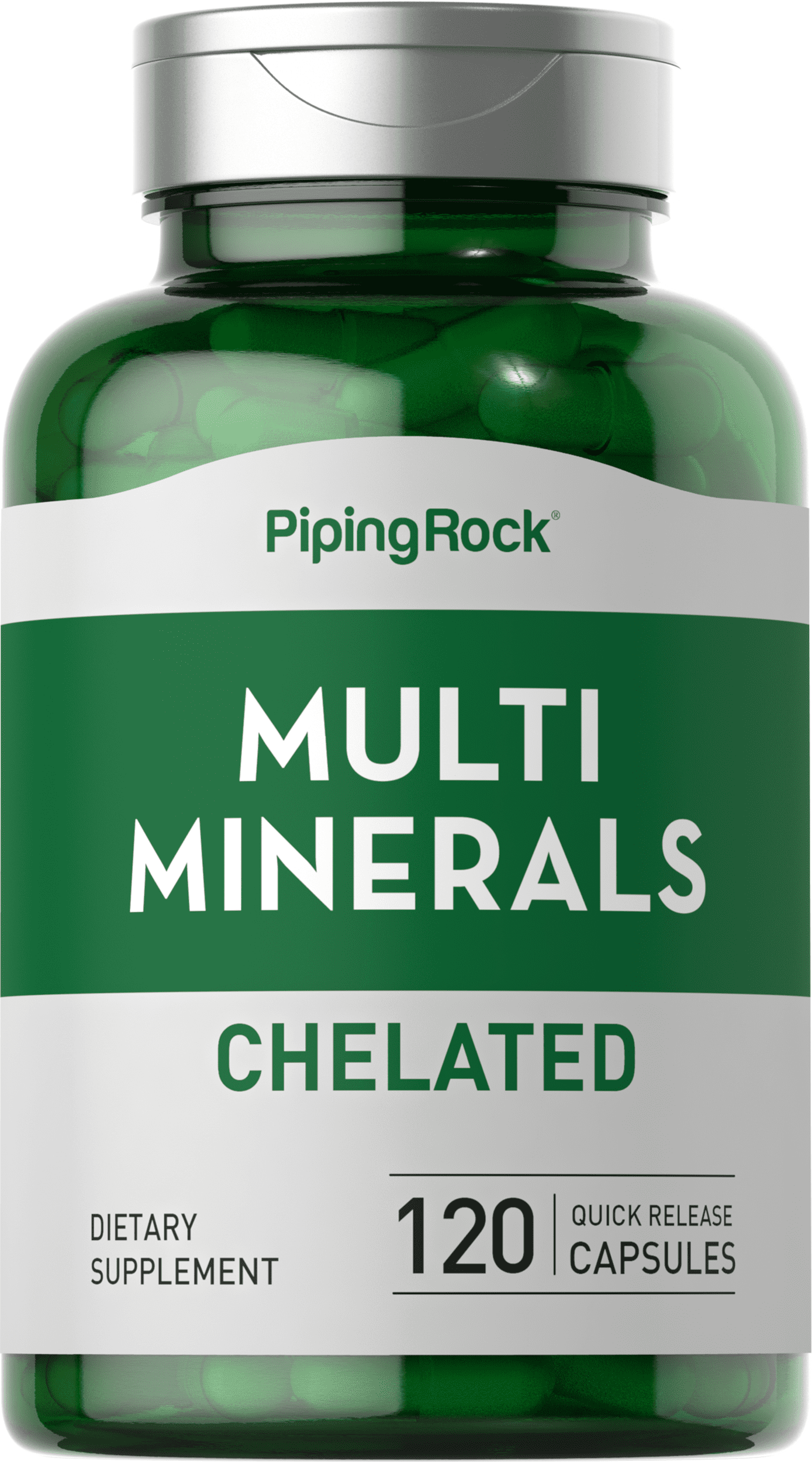 Mega Multi Mineral Chelated Supplement 120 Capsules High Potency