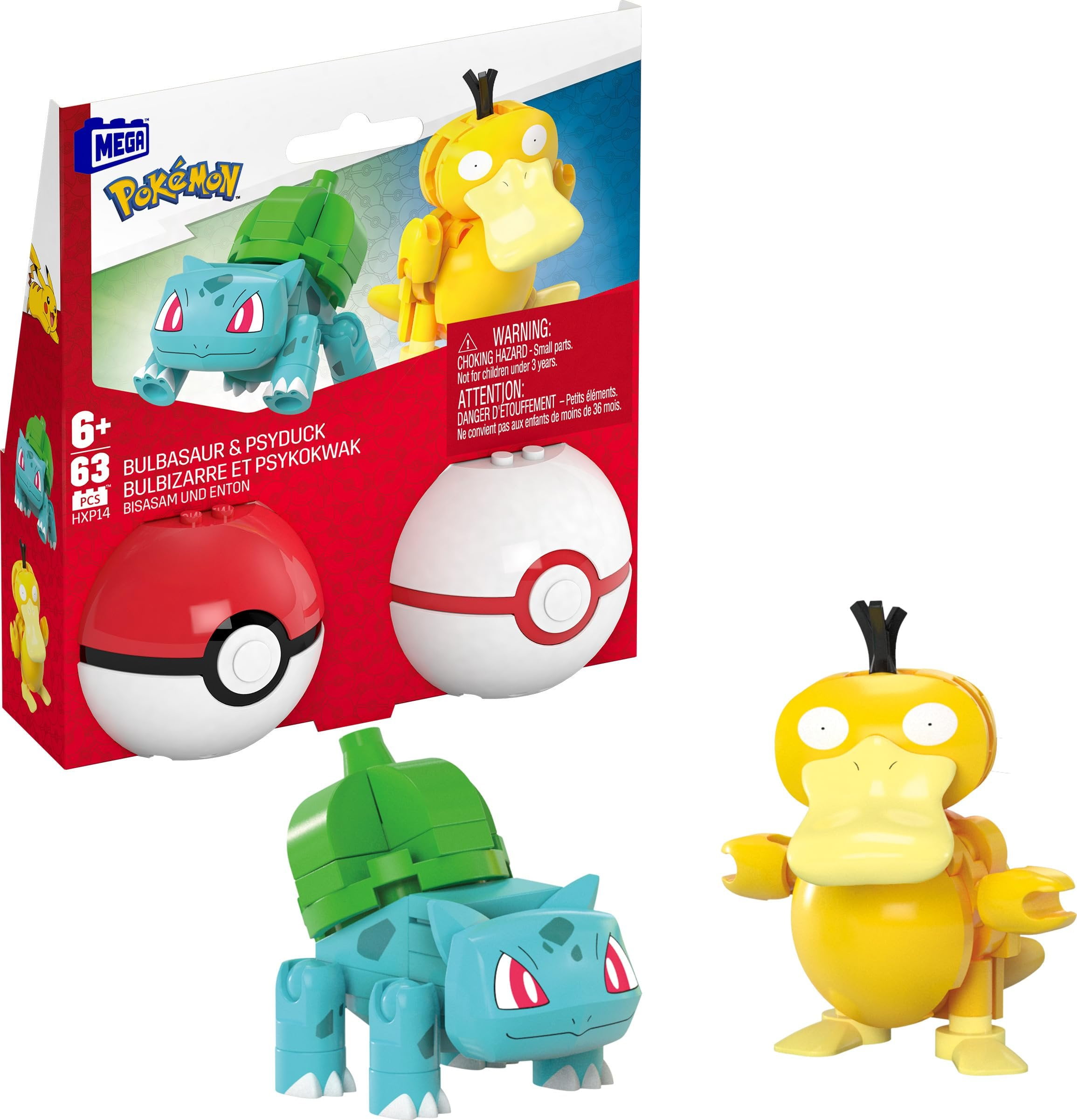 Mega Nintendo Pokemon Poke Ball Collection Bulbasaur and Mega Nintendo Pokemon Poke Ball Collection Bulbasaur and