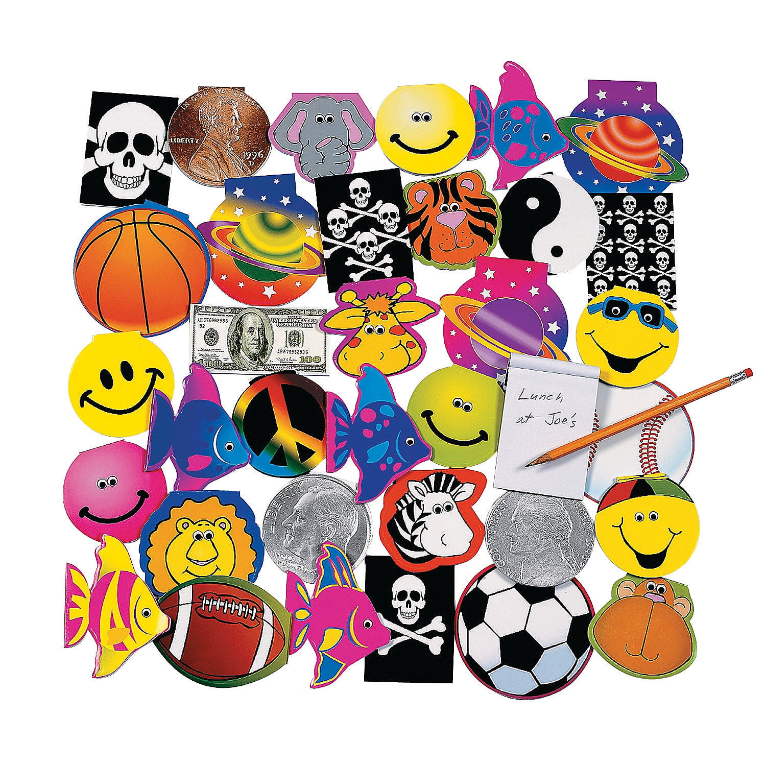 Mega Notepad Assortment (250Pc) - Party Favors - 250 Pieces