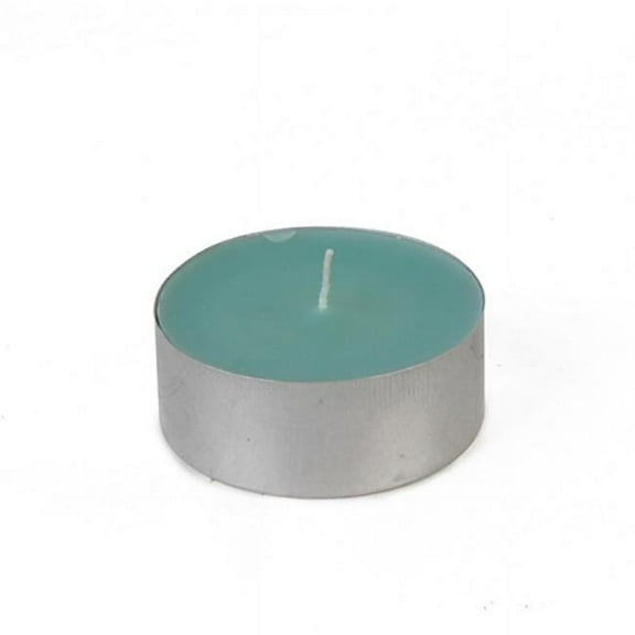 Mega Oversized Tealights, Aqua - 12 Piece per Box