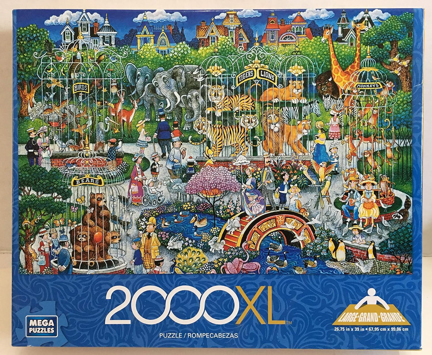 Mega Puzzles Deluxe XL Puzzle, 2000 Piece - Walmart.com