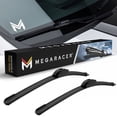 thumbnail image 1 of Mega Racer (2 Pack) 22"+ 20" Windshield Wipers J Hook All-Season Beam Windshield Wiper Blades, 1 of 7