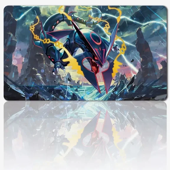 Mega Rayquaza-Board Game Playmat Games Mousepad Play Mat of TCG