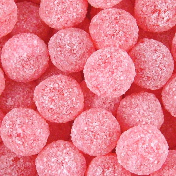 Mega Sour Cherry Bombs 250 gram bag (1/4 kilo) by Barnetts