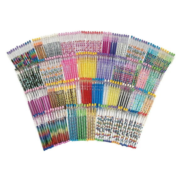 Mega Stacking Point Pencil Assortment - Stationery - 250 Pieces