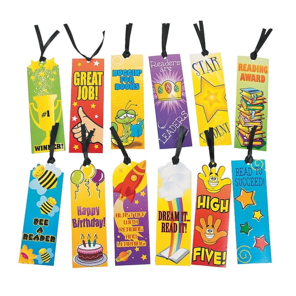 MEGA STUDENT BOOKMARK ASSORTMENT - Stationery - 144 Pieces