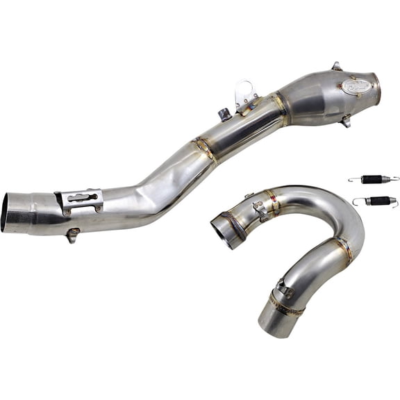 MegaBomb Header with Mid-Pipe, Stainless Steel