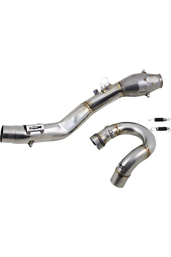 MegaBomb Header with Mid-Pipe, Stainless Steel