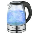 thumbnail image 1 of Megachef MGKTL-1761 1.7 Litre Glass & Stainless Steel Electric Tea Kettle, 1 of 6