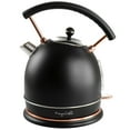 thumbnail image 1 of MegaChef 1.8 Liter Half Circle Electric Tea Kettle in Matte Black, 1 of 9