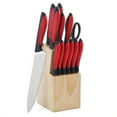 thumbnail image 1 of MegaChef 14 Piece Cutlery Set in Red, 1 of 3