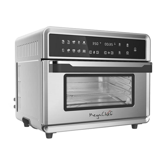 MegaChef 26 Quart Counter Top Oven Silver (936114320M)