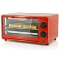 thumbnail image 1 of MegaChef 9 Quart Electric Counter Top Toaster Oven in Candy Red, 1 of 7