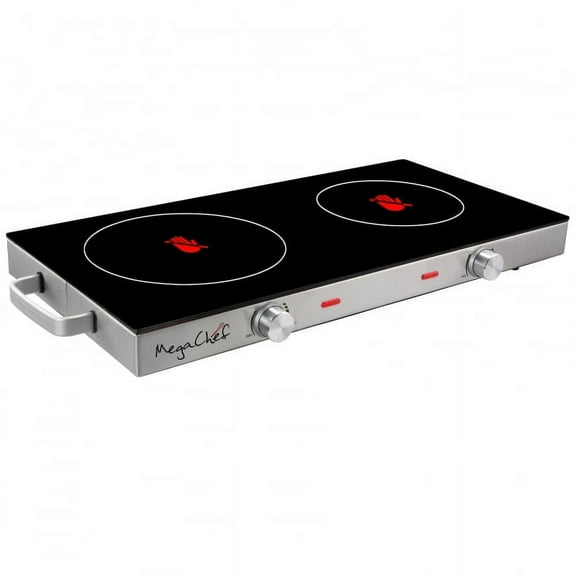 MegaChef Ceramic Infrared Double Cooktop