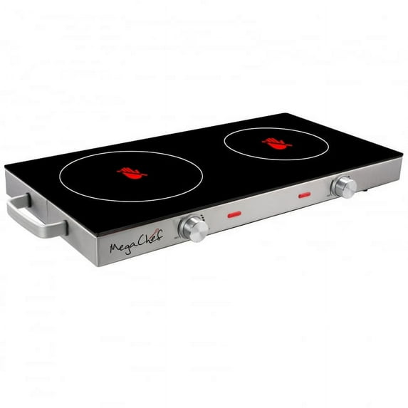 MegaChef Ceramic Infrared Double Cooktop