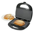 thumbnail image 1 of MegaChef Electric Compact Aluminum Nonstick Sandwich Maker in Black, 1 of 7