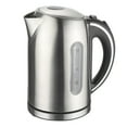 thumbnail image 1 of MegaChef Electric Stainless Steel Kettle 7-Cups Silver (MGKTL-1739), 1 of 5