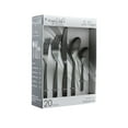 thumbnail image 1 of MegaChef MCFW-LA VAGUE-MATTEBLACK 4 in. La Vague Stainless Steel Silverware Metal Flatware Utensil Set - Matte Black, 20 Piece, 1 of 6