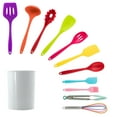 thumbnail image 1 of MegaChef Mulit-Color 12 Piece Silicone Cooking Utensils, 1 of 3