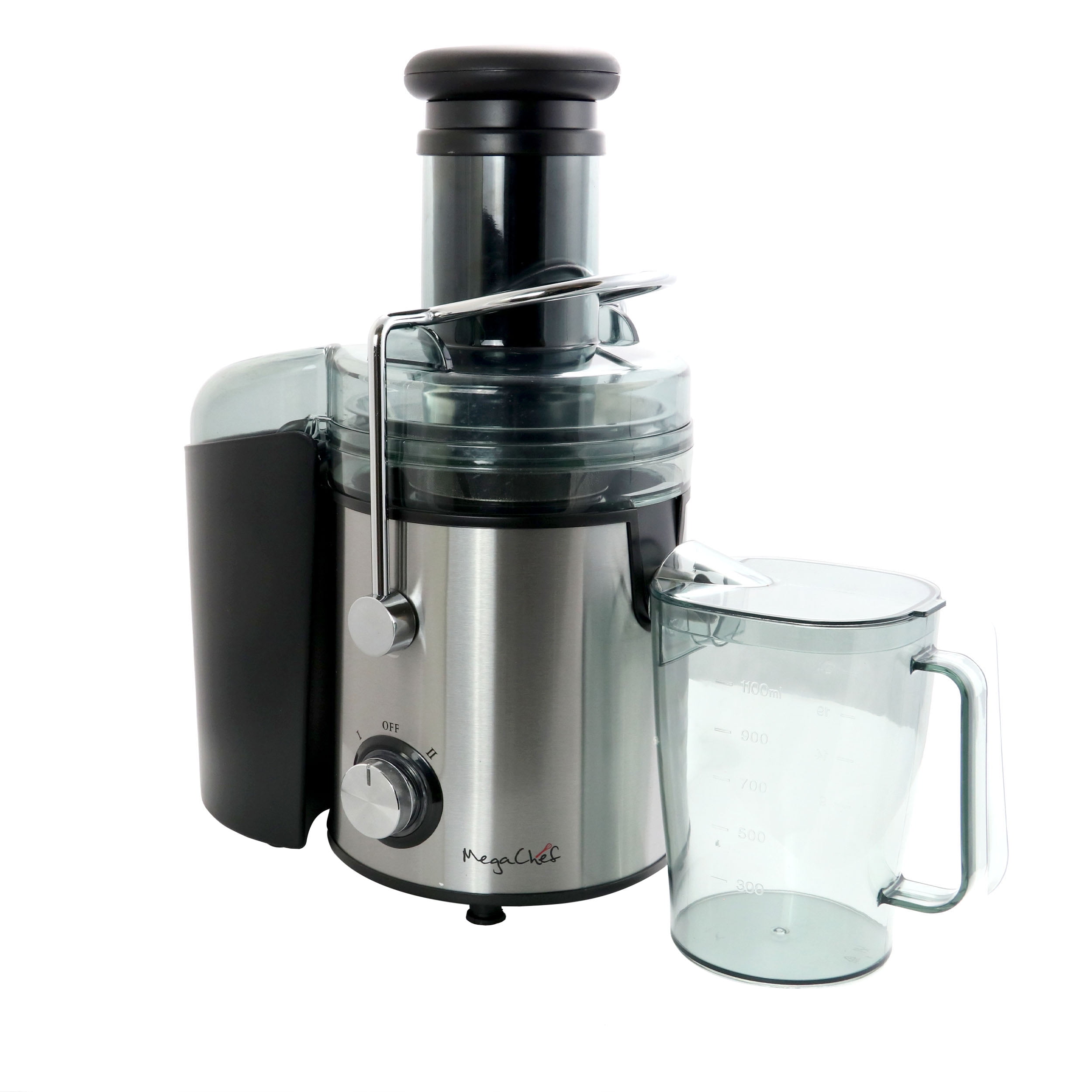 MegaChef Wide Mouth Juice Extractor, Juice Machine with Dual Speed