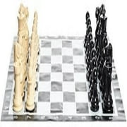 MegaChess Giant Games Mega Chess Sets, 8 King with Vinyl Giant Chess Mat