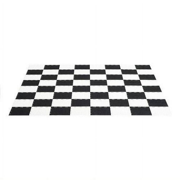 MegaChess Plastic Giant Chess Game Board, Giant Games, 9.5 X 9.5 ft (L X W)