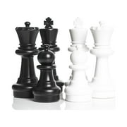 MegaChess Yard Mega Chess Sets, Outdoor Chess Set Giant, 12-inch, No Board