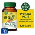 thumbnail image 1 of MegaFood Baby & Me 2 Prenatal Multi - Folate, Choline, Iron, Vitamins C & D3 - 60 Servings, 1 of 10