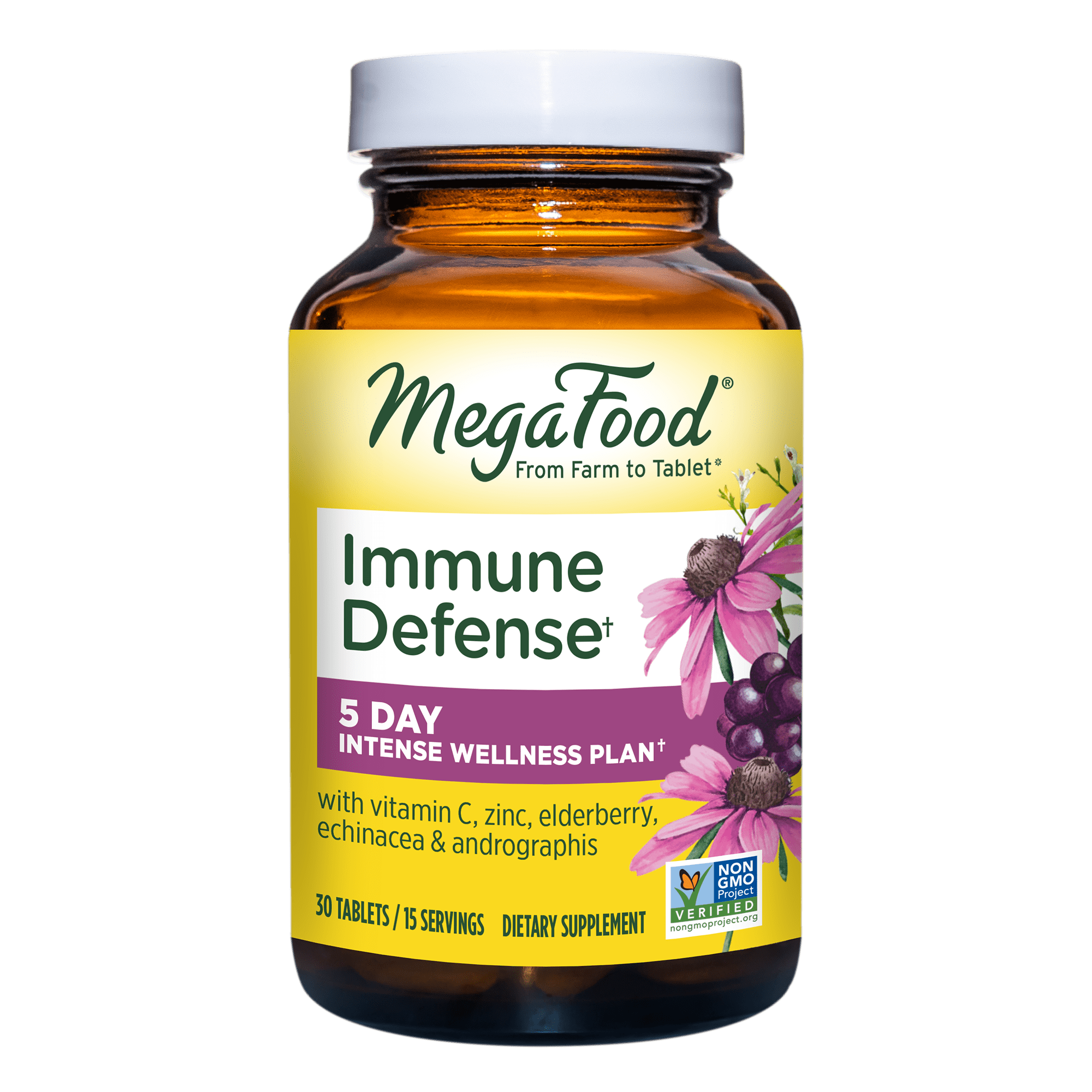 MegaFood Immune Defense Support Immune Health, 5Day Intense Wellness