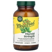 MegaFood Thyroid Strength - Ashwagandha, Zinc, Selenium, Iodine - Vegetarian - 45 Servings