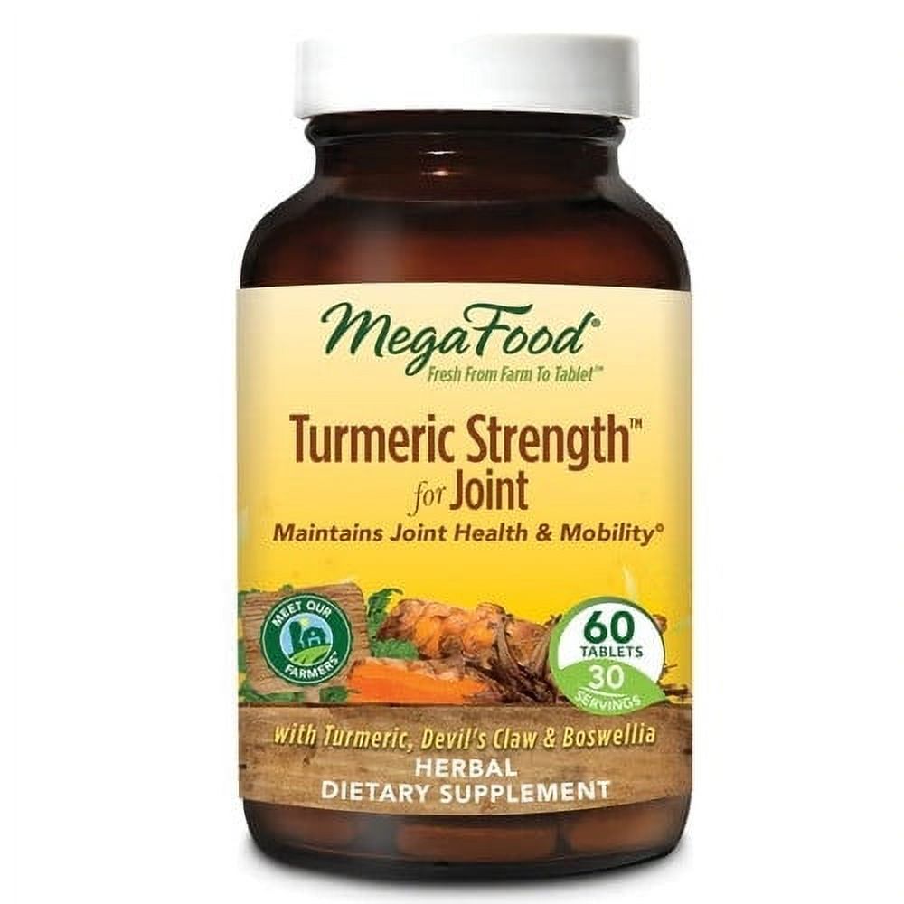 MegaFood Turmeric Curcumin Extra Strength Joint 60 Tablets