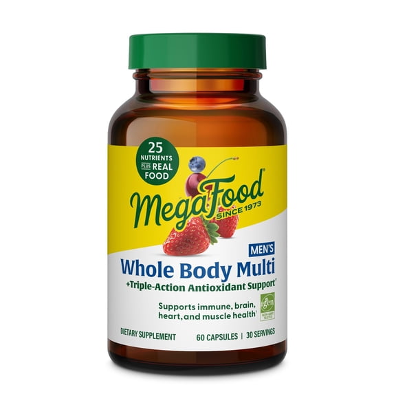 MegaFood Whole Body Multi Men's Capsule 90CT