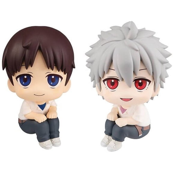 MegaHouse - Evangelion Thrice Upon a Time - Look Up - Kaworu & Shinji Figure & Gift, Megahouse, Gifts